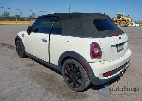 2010 Mini Cooper S z USA, uszkodzony, nr VIN WMWMS3C59ATY09465